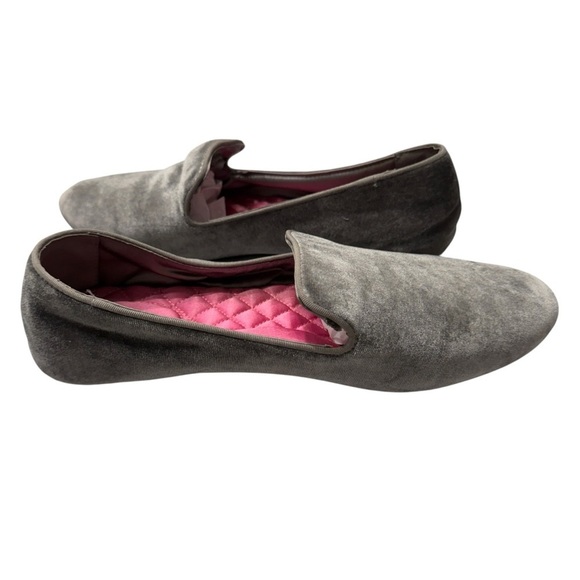 Birdies The Starling Stone Velvet Flats, Size 9 - Picture 4 of 7